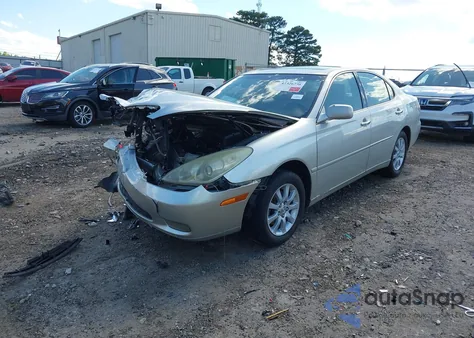 2004 Lexus Es 330 from USA, damaged, VIN JTHBA30G845000646